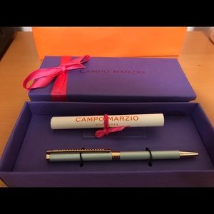 Campo Marzio tiffany blue pen